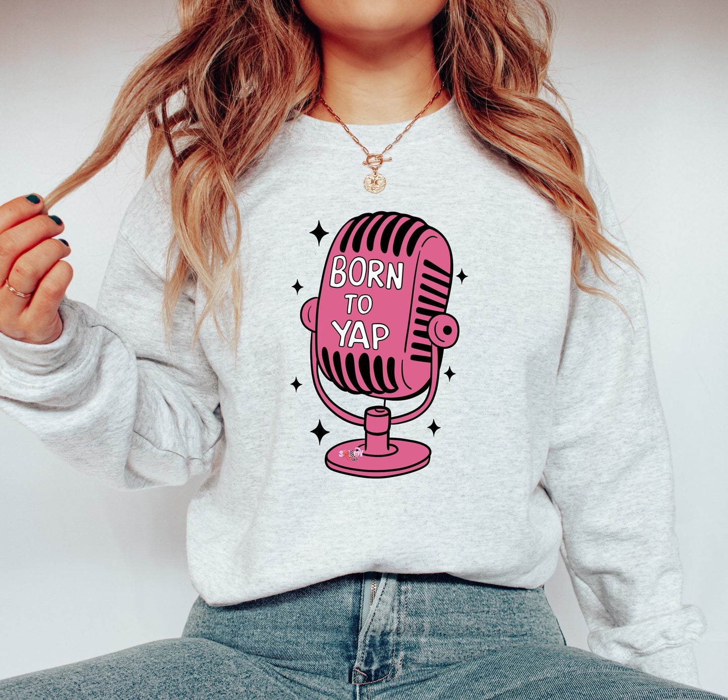 Born To Yap Crewneck