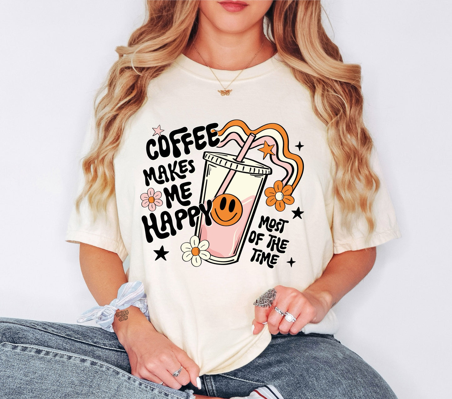 Coffee Makes Me Happy Tee