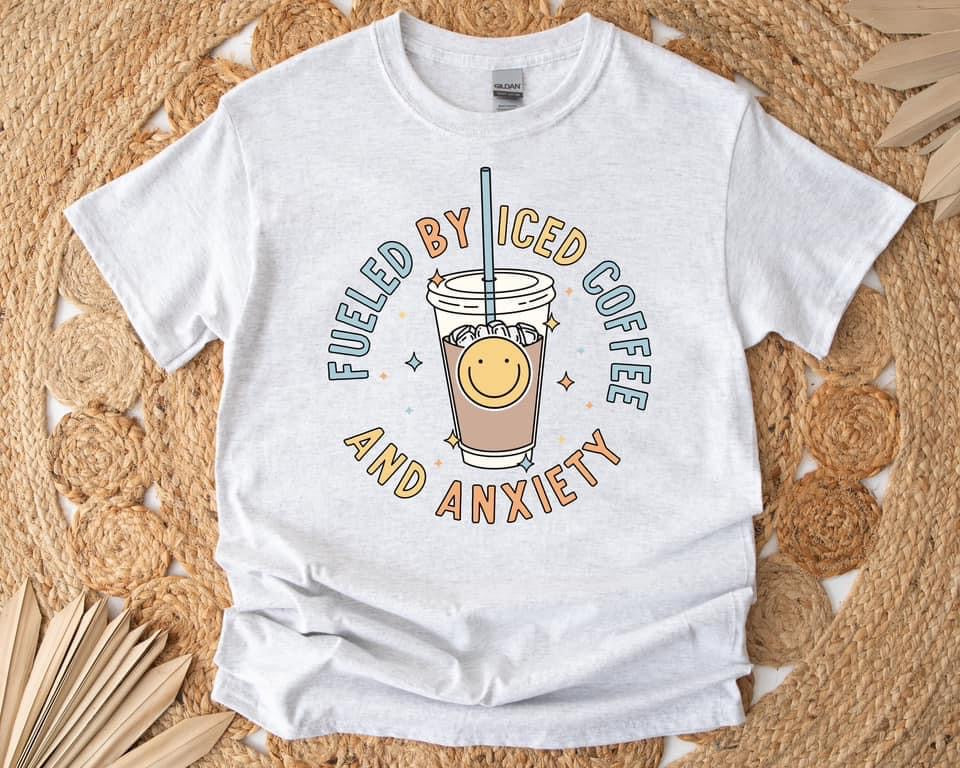 Iced Coffee & Anxiety Tee