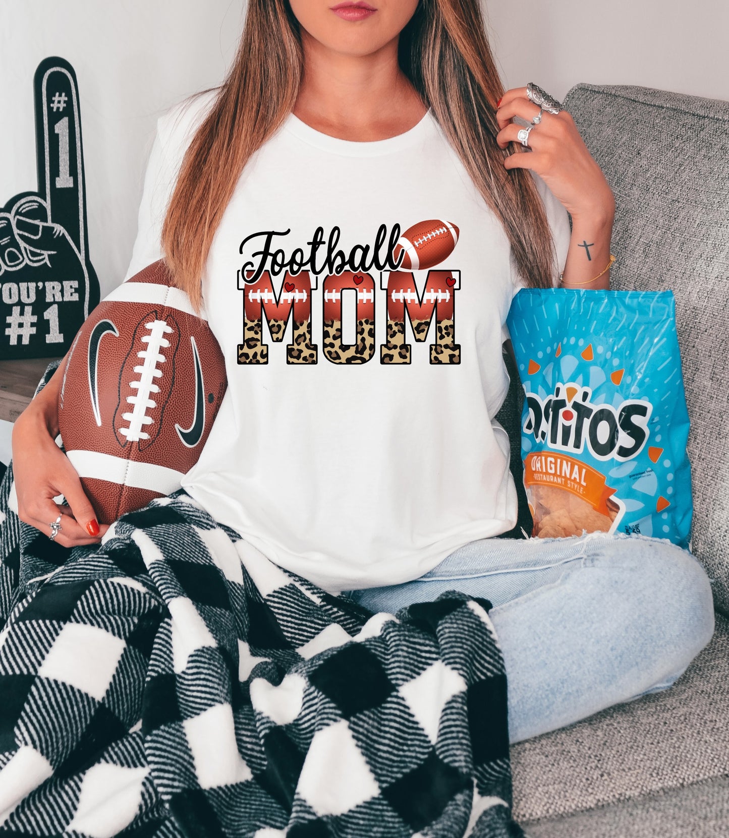 Football Mom Tee