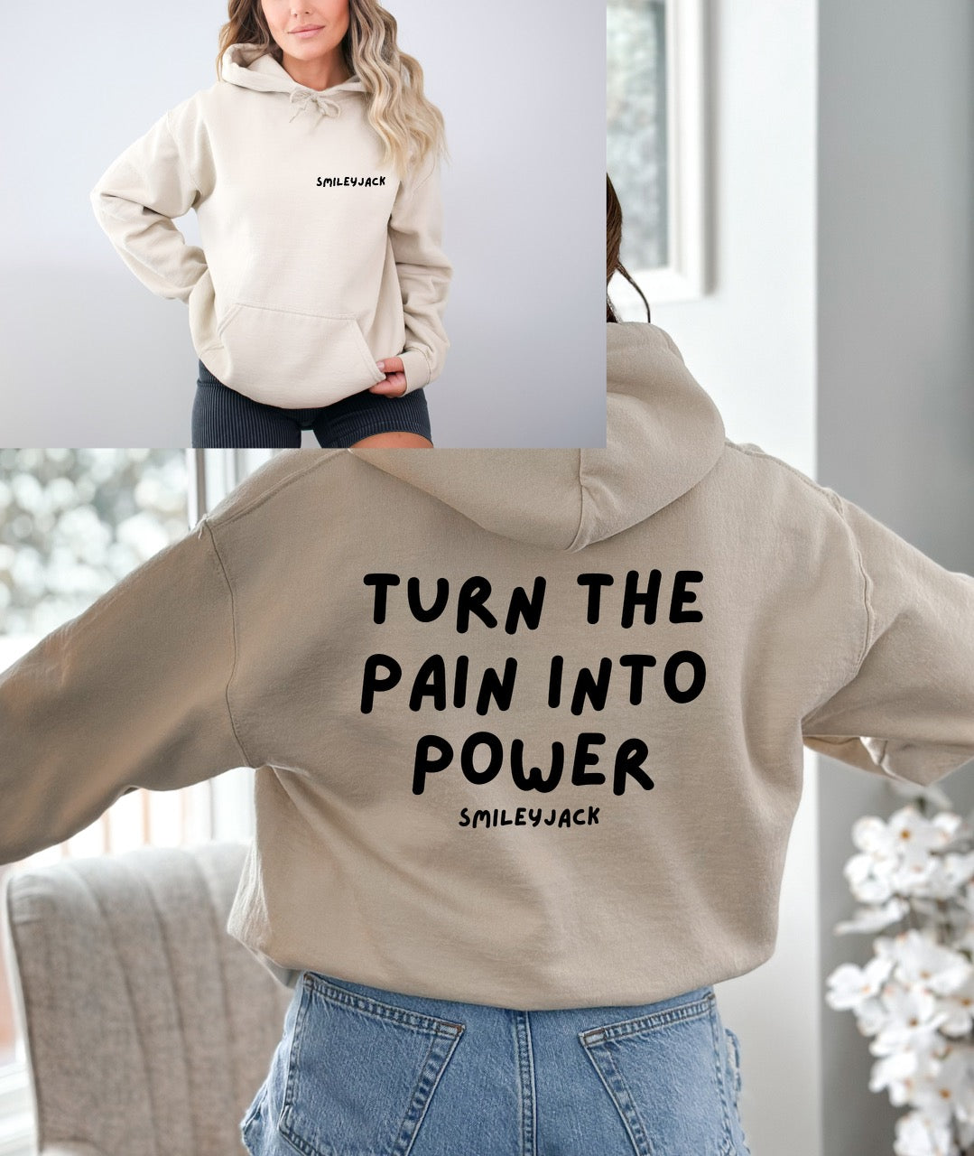 Pain Into Power Hoodie