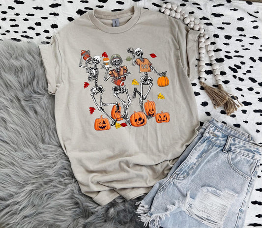 Football Skeleton Tee