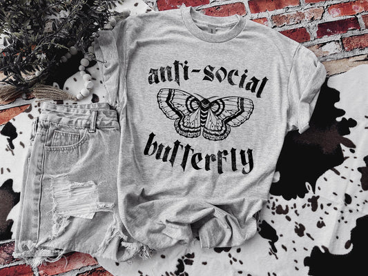 Antisocial Butterfly Tee
