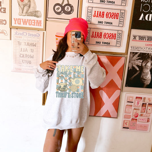 To The Thrift Store Crewneck