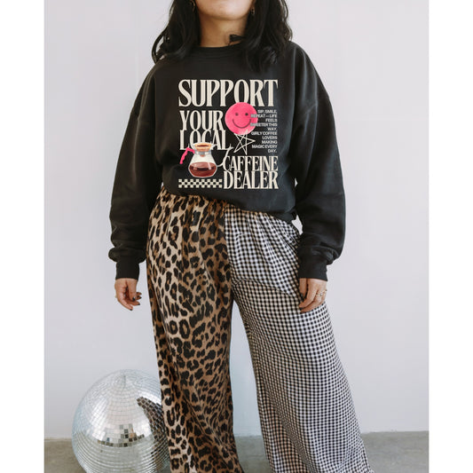 Local Caffeine Dealer Crewneck
