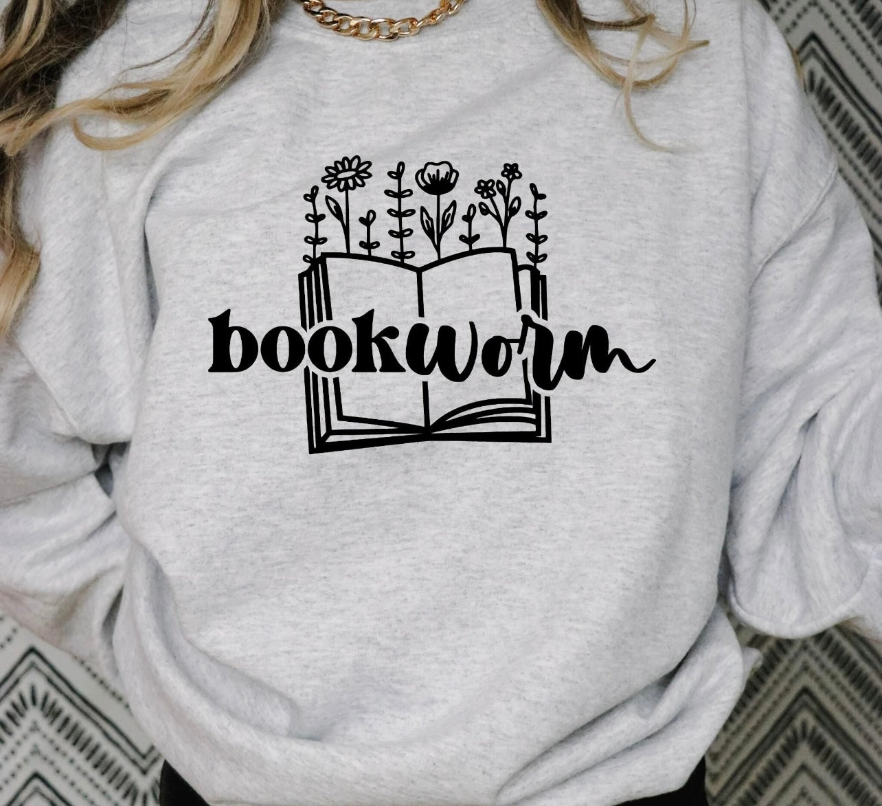 Bookworm Crewneck