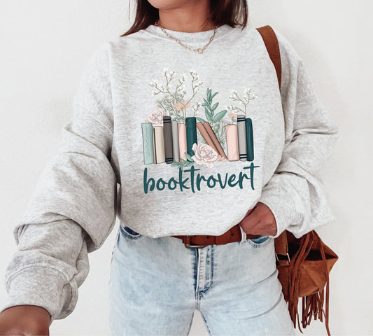 Booktrovert Crewneck